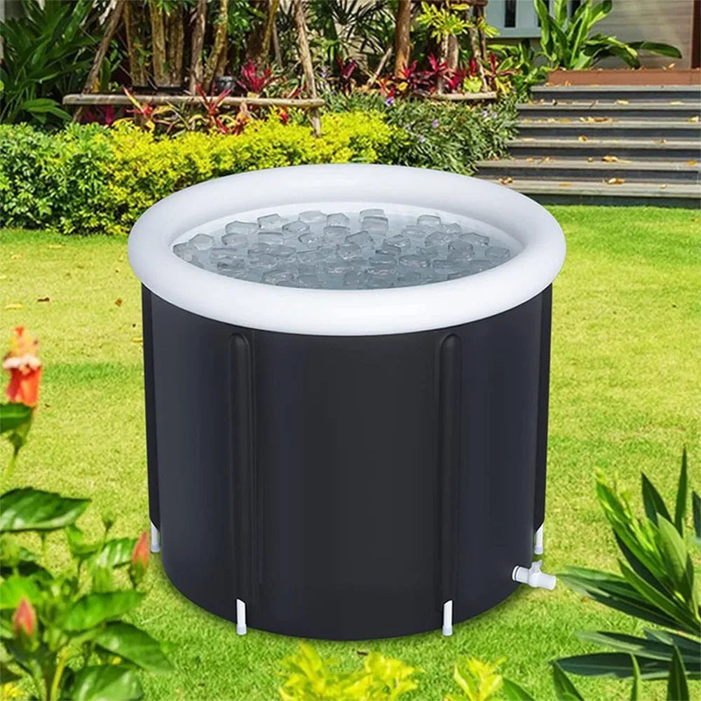 Portable Ice Bath Tub – Large, Collapsible Cold Plunge for Recovery & Therapy