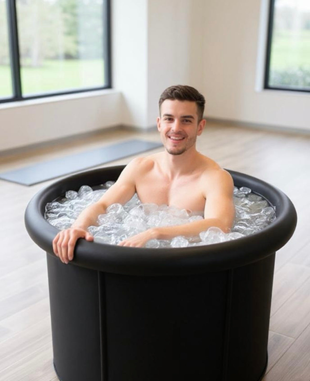 Premium Ice Bath Tub – Inflatable & Foldable