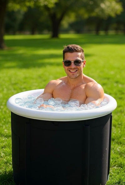 Portable Ice Bath Tub – Large, Collapsible Cold Plunge for Recovery & Therapy